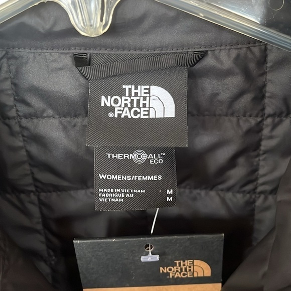 Brand New The North Face Thermoball Eco Down Insulated Black Zippered Jacket - Picture 6 of 15